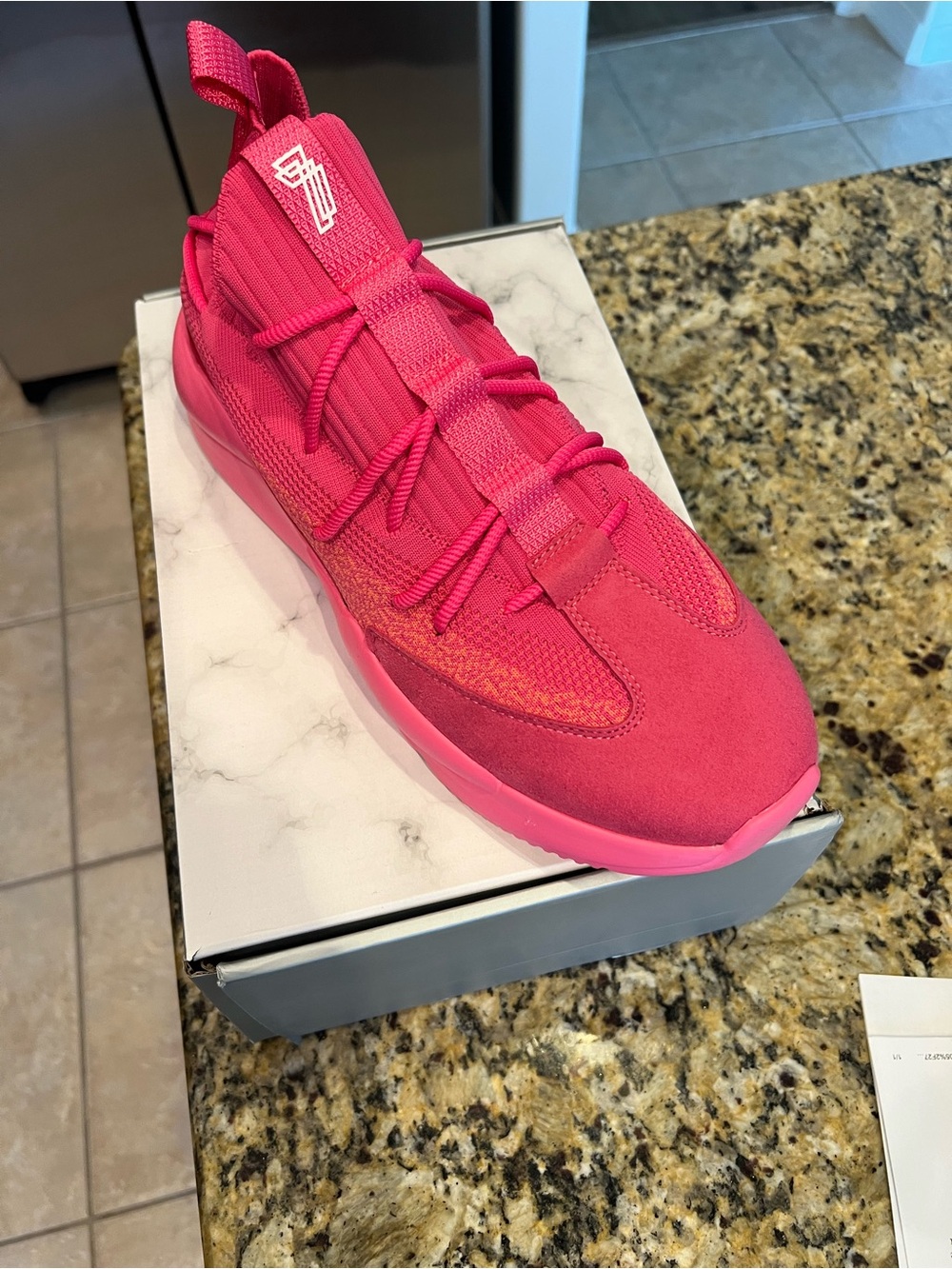 Watson Triple 7s - Hot Pink Performance Sneaker